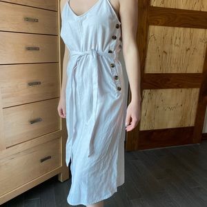 American Eagle Buttoned Cottage Dress